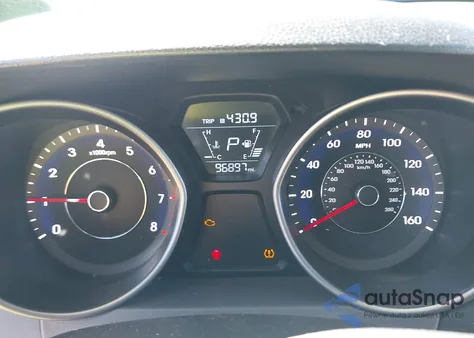 2016 Hyundai Elantra Se из США, поврежденный, VIN 5NPDH4AE4GH708213